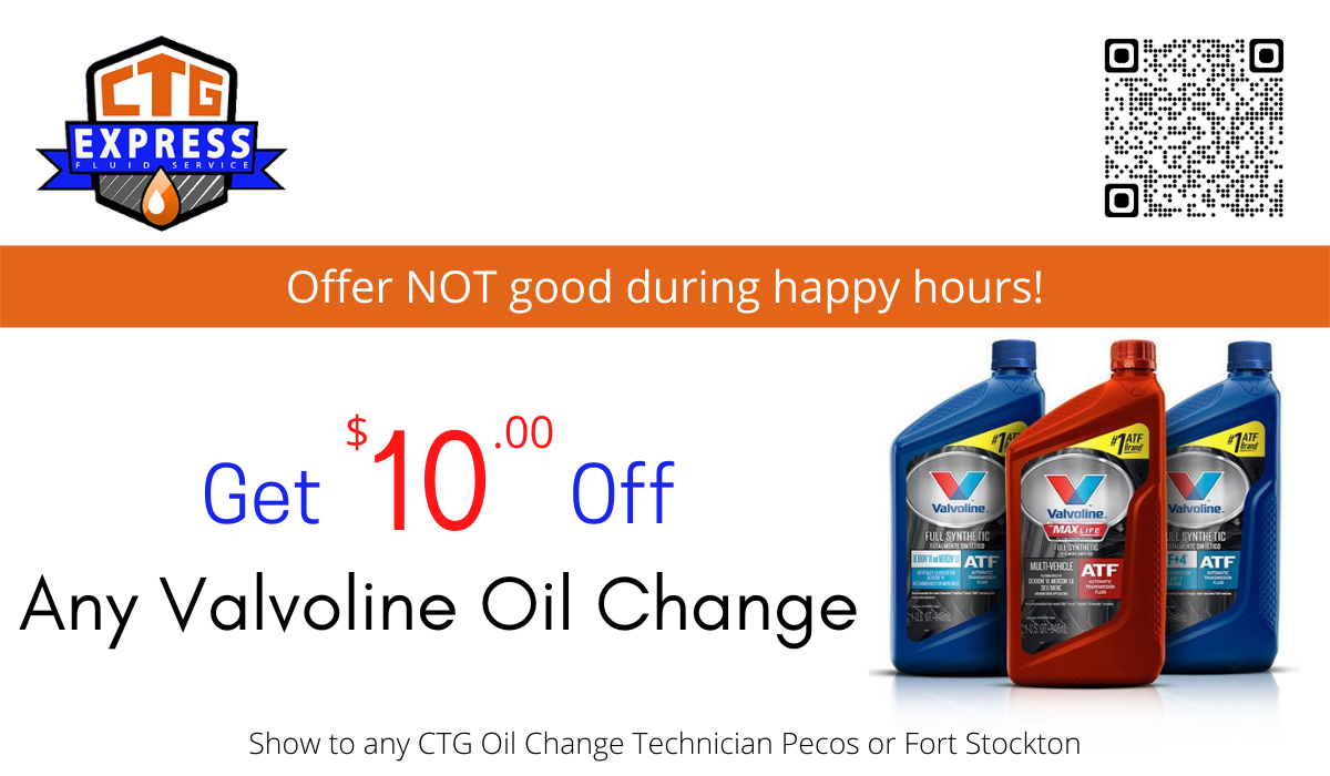 CTG Express Lube Oil Change Promotions